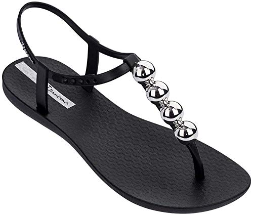Ipanema Class Glam II Fem, Sandalias Planas para Mujer, Negro/Onix, 38 EU