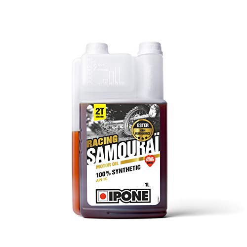 Ipone Samourai Racing - Aceite de Motor de 2 Tiempos, Rendimiento 800090, Fresa