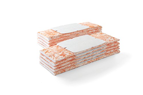 iRobot Braava Jet Paños de limpieza para barrer en húmedo, pack de 10 unidades, Naranja