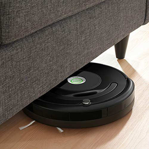 iRobot Roomba 671 Robot aspirador Wifi, Para alfombras y suelos duros, Tecnología Dirt Detect, Sistema de limpieza en 3 fases, Sugerencias personalizadas, Compatible con asistentes de voz, 58 dB