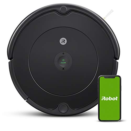 iRobot Roomba 692 Robot aspirador, Wifi, óptimo para alfombras y suelos duros, Dirt Detect, Sistema de limpieza en 3 fases, controles de app, sugerencias personalizadas, compatible con asistentes voz