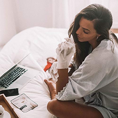 Iroha Nature - Guantes Reparadores para Manos con Melocotón, Pomelo y Vitamina E, 2 Guantes para un uso | Mascarilla Guantes Reparadora Melocotón