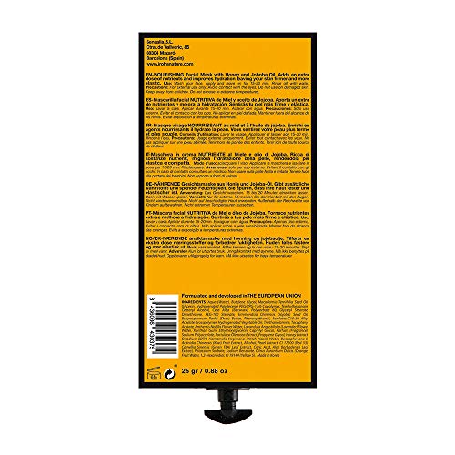 Iroha Nature - Mascarilla Facial en Crema, Hidratante Nutritiva con Miel, Pack 6 unidades | Mascarilla Hidratante Miel Aromaterapia