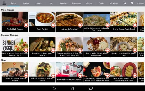 Italian Recipes by Fawesome.tv