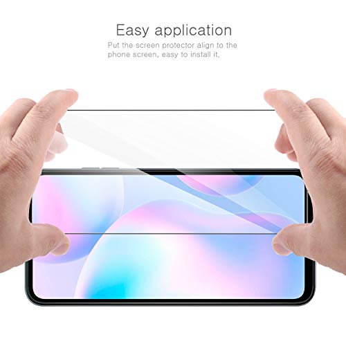 ivencase [3-Pack Protector de Pantalla para Xiaomi Redmi 9A/Redmi 9C, Cristal Templado Vidrio Templado [9H Dureza] Protector Pantalla para Redmi 9A/9C Cristal Templado (clear)