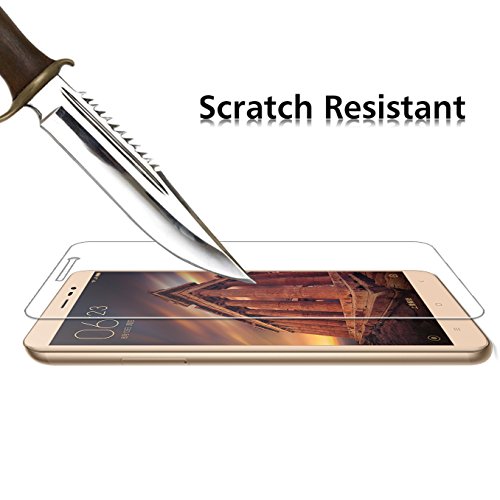 ivoler [2 Unidades] Protector de Pantalla para Xiaomi Redmi Note 3 / Xiaomi Redmi Note 3 Pro, Cristal Vidrio Templado Premium [9H Dureza] [Ultra Fina 0,3mm] [2.5D Round Edge]