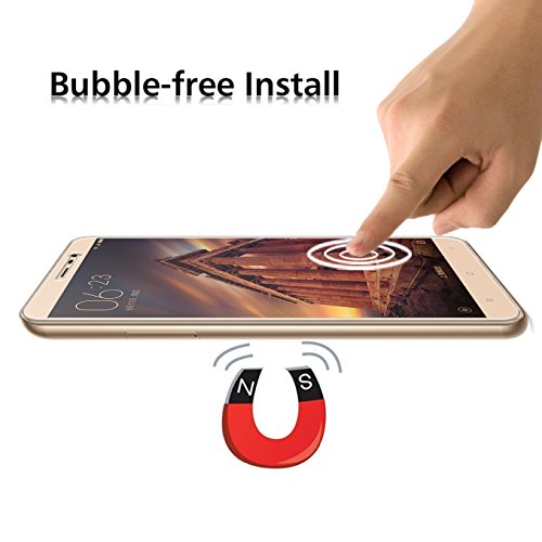 ivoler [2 Unidades] Protector de Pantalla para Xiaomi Redmi Note 3 / Xiaomi Redmi Note 3 Pro, Cristal Vidrio Templado Premium [9H Dureza] [Ultra Fina 0,3mm] [2.5D Round Edge]