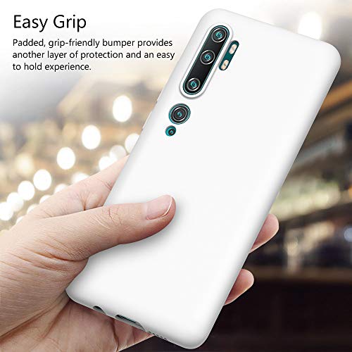 ivoler 6 x Funda para Xiaomi Mi Note 10 / Xiaomi Mi Note 10 Pro, Ultra Fina Carcasa Silicona TPU de Alta Resistencia y Flexibilidad (Negro, Azul Oscuro, Rojo,Verde, Rosa, Transparente)