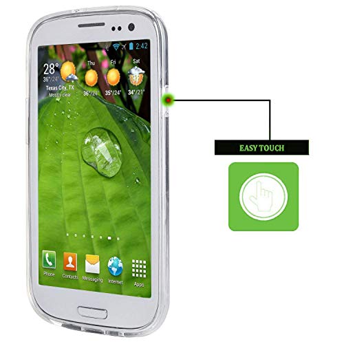 ivoler Funda Carcasa Gel Transparente Compatible con Samsung Galaxy S3 / S3 Neo, Ultra Fina 0,33mm, Silicona TPU de Alta Resistencia y Flexibilidad