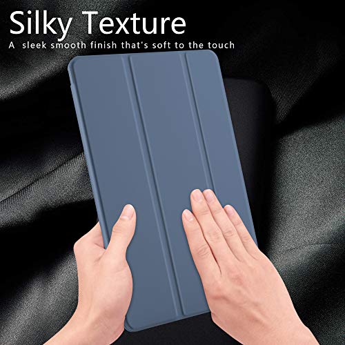 IVSO Funda Carcasa para Huawei MediaPad M5 Lite 10, Slim PU Protectora Carcasa Cover para Huawei MediaPad M5 Lite 10.1 Pulgadas, Blue