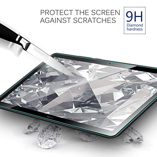 IVSO Templado Protector para Huawei MediaPad T5 10, Premium Cristal de Pantalla de Vidrio Templado para Huawei MediaPad T5 10 10.1 Pulgadas 2018, 1 Pack