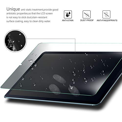 IVSO Templado Protector para Samsung Galaxy Tab S6 Lite, Premium Cristal de Pantalla de Vidrio Templado para Samsung Galaxy Tab S6 Lite 10.4 Pulgadas 2020, 2 Pack