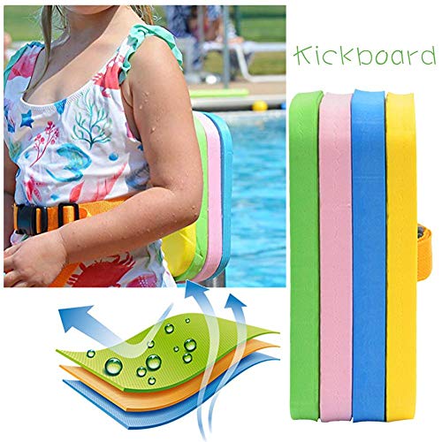 iYoung Placa Flotante Kickboard para niños Natación Burbuja Cinturón Dispositivo de Entrenamiento con cinturón de natación Ajustable