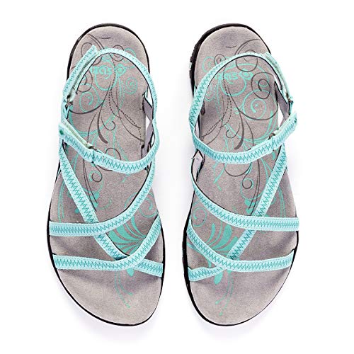 Izas Tena Sandalia, Mujer (Wasabi, Numeric_38)