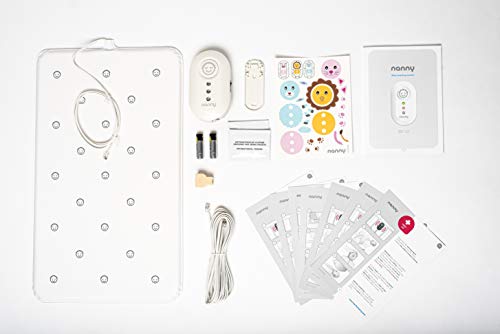 JABLOTRON™ Nanny Monitor BM-02 Babyphone - Monitor de Respiración para Bebés con 1x Sensor de Alfombras - Monitorea la respiración de su hijo - Fabricado en la UE