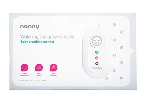 JABLOTRON™ Nanny Monitor BM-02 Babyphone - Monitor de Respiración para Bebés con 1x Sensor de Alfombras - Monitorea la respiración de su hijo - Fabricado en la UE