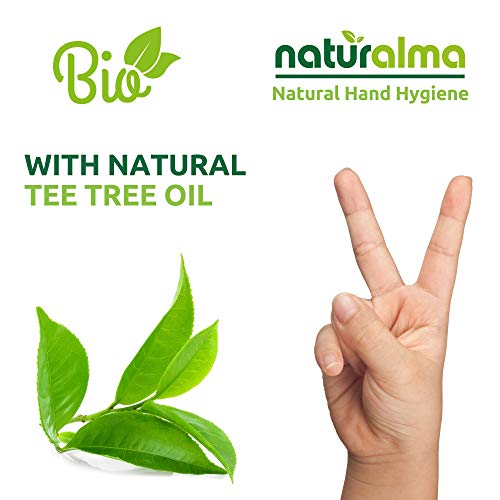 Jabón artesanal vegetal ÁRBOL DE TÉ Y ACEITE DE NEEM Bio 2 X 100g Naturalma baja temperatura vegetariano