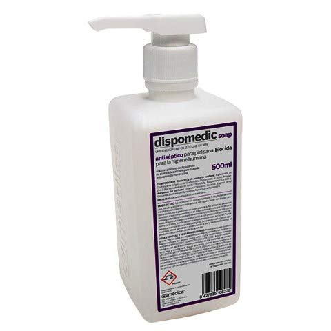 Jabón con digluconato de clorhexidina 0.8% antiséptico para piel sanabiocida para la higiene humana