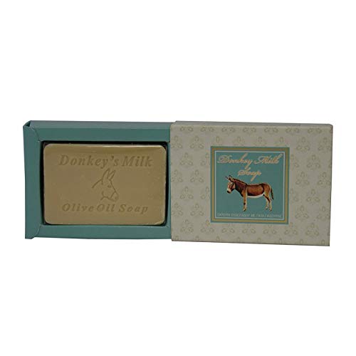 Jabón de aceite de oliva con burro de leche, paquete de 2 x 100 gr / Σαπο νι Ελαιόλαδου Δε ράλα ρα ρας, Σετ των 2 x 100γρ