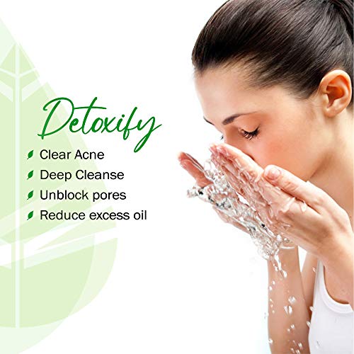 Jabón de Carbón Activo – Limpiador Facial y Corporal – Tratamiento Natural Acné, Psoriasis, Olor Corporal, Piel Grasa – Limpiador de Poros Orgánico, Jabón Limpieza Facial/Corporal 300g (Pack de 3)