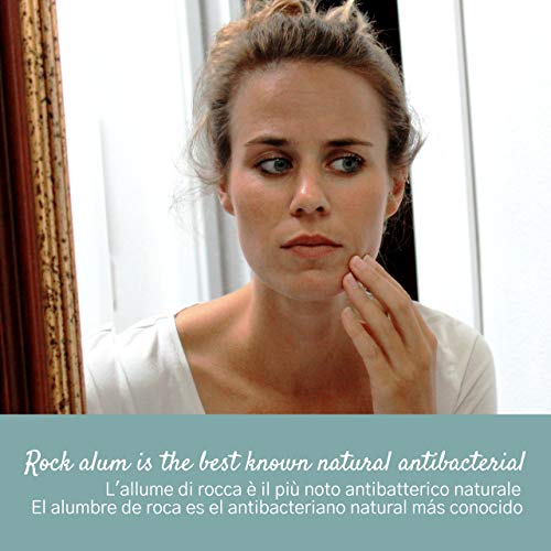 Jabón en cristal de alumbre de roca - Jabonería Artesanal - jabones elaborados en frío - No contienen colorantes, conservantes químicos, tensioactivos y parabenos - 100% natural