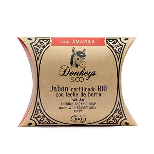 Jabón Leche de Burra Amapola Donkey&Co 100g