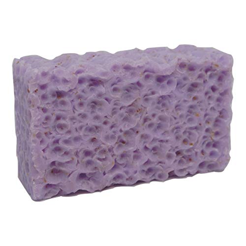 Jabón leche de burra Perfume Lavanda con propiedades suavizantes y exfoliantes 150gr