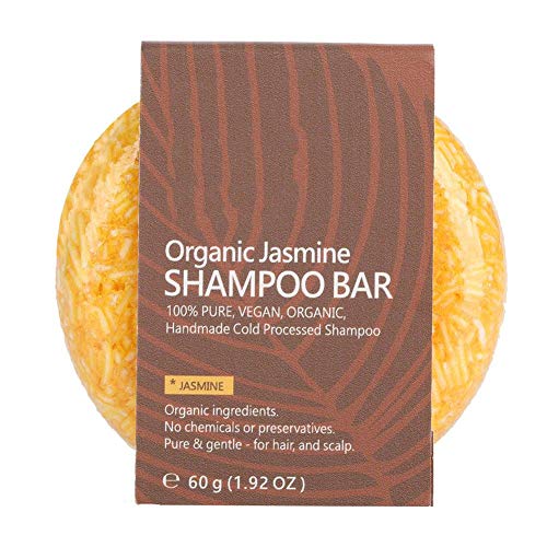 Jabón Natural, champú, rico en nutrientes, nutre el cuero cabelludo, promueve la absorción de nutrientes, espuma rica y delicada(jazmín)