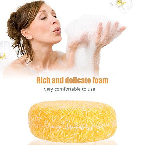 Jabón Natural, champú, rico en nutrientes, nutre el cuero cabelludo, promueve la absorción de nutrientes, espuma rica y delicada(jazmín)