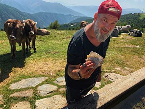 Jabón para barba Bart Spencer de Wildwuchs para el cuidado de la barba, pastilla de jabón para hombres 100% natural y vegana, cosmética natural (1 x 90 g)