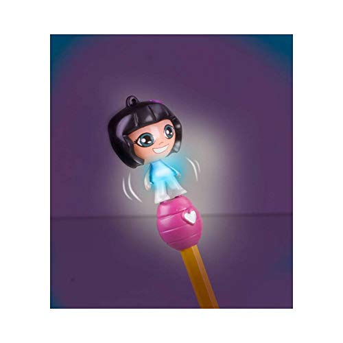 Jaggets - Muñeca Megan Byte 14"/35cm en Caja (Famosa 700013785) + 1 Mini Luminosa Jaggets aleatoria 1'5"/4cm en Blister (Famosa 70014074)