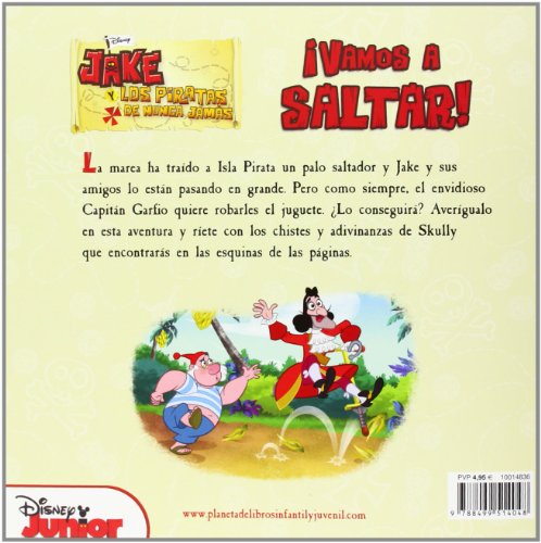 Jake y los piratas. ¡Vamos a saltar!: Cuentos de Jake y los piratas (Disney. Jake y los piratas)
