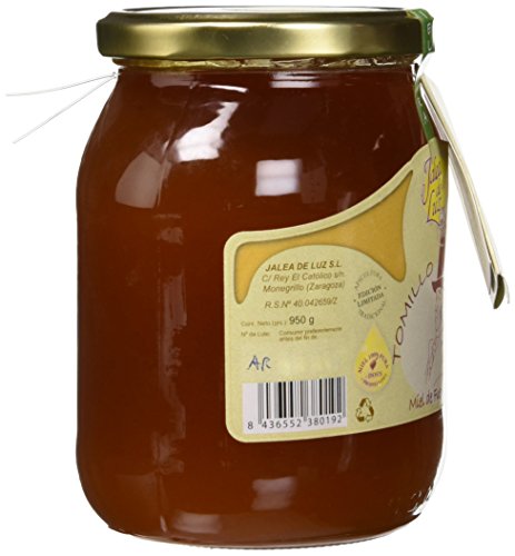 Jalea de Luz Miel Cruda Pura de Tomillo - 950 gr.