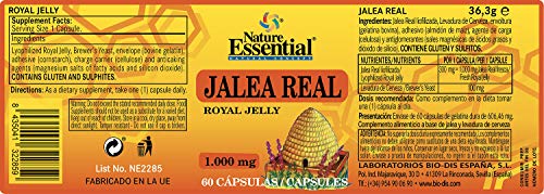 Jalea real 1000 mg 60 cápsulas (Pack 2 unid.)