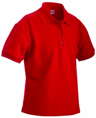 James & Nicholson Polo, Rojo (Signal-Red), XX-Large (Talla del Fabricante: XX-Large) para Mujer