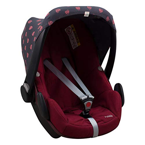 JANABEBE Capota para Maxi-Cosi Pebble Bebe Confort (FLUOR HEART)