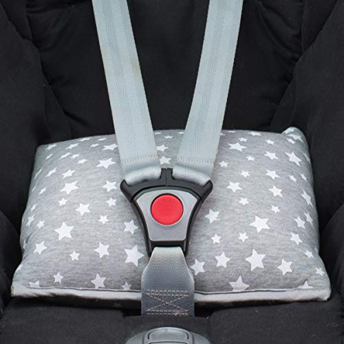 JANABEBE Reductor Universal Bebe Silla de Coche y Paseo 3 piezas (Black Star)