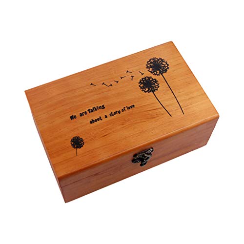 Jannyshop Caja de Costura de Madera Caja de Almacenamiento de la Aguja del Kit con Herramientas de Reparación de Costura