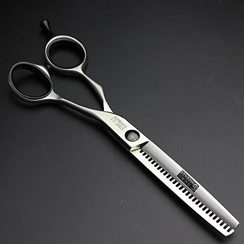 Japón 440 C modelado Studio tijeras peluquería profesional (5,5 pulgadas) mate mate modelado conjunto de herramientas de corte tijeras + tijeras de entresacar