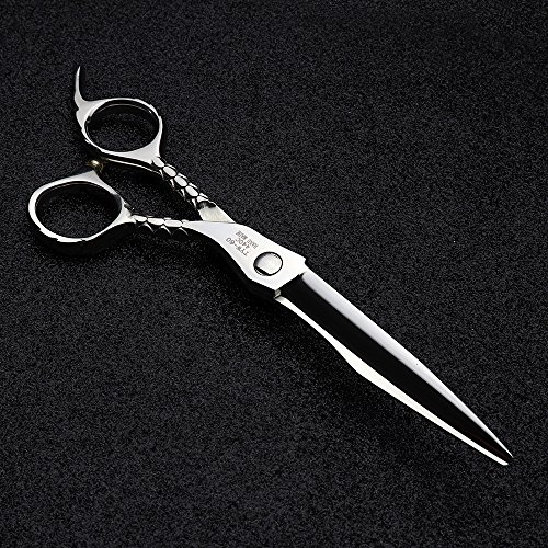 Japón 440 C peluquería Studio estilo profesional juego de herramientas para Fashion 6.0 pulgadas corte de pelo tijeras + tijeras de entresacar