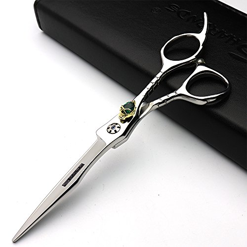 Japón 440 C peluquería Studio estilo profesional juego de herramientas para Fashion 6.0 pulgadas corte de pelo tijeras + tijeras de entresacar