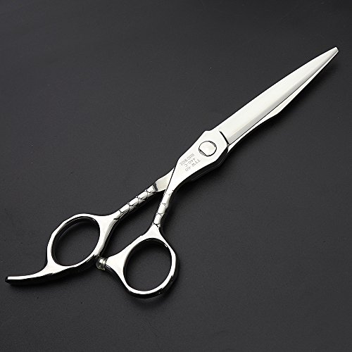 Japón 440 C Studio de peluquería Peluquería Peinado profesional juego de herramientas para Fashion 6.0 pulgadas corte de pelo tijeras + tijeras de entresacar
