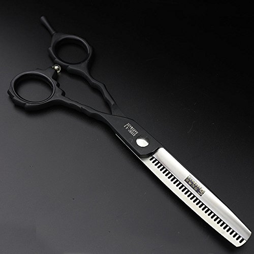 Japón 6 inch 440 C tijeras peluquería peluquería Studio profesional Herramientas de Modelado de corte tijeras + tijeras de entresacar