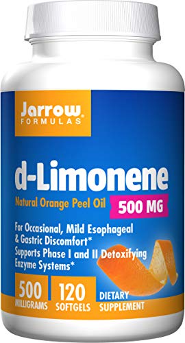 Jarrow Formulas Suplemento Dietético de Aceite de Piel de Naranja "d-Limonene" (500mg/c) - 120 Cápsulas