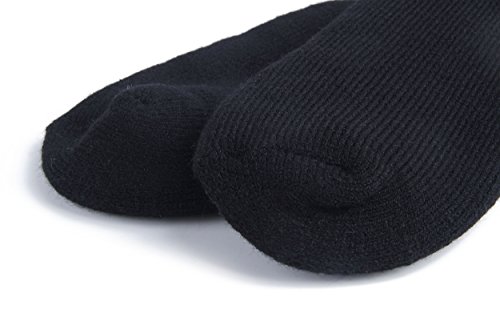 JARSEEN, Calcetines Térmicos de Lana para Mujer, Negro, 37-42 EU