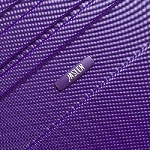 JASLEN - Maleta de Viaje Cabina Rígida 4 Ruedas Trolley ABS. Equipaje de Mano. Resistente y Ligera. Mango Asa y Candado. Tamaño Pequeño Low Cost. Calidad y Diseño. 73150, Color Morado