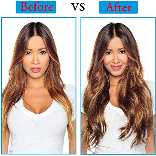 JEMESI 120 Unidades de Cinta de Extensión de Pelo de Doble Cara Extensiones Cintas para Reemplazo, 4 x 0,8 cm