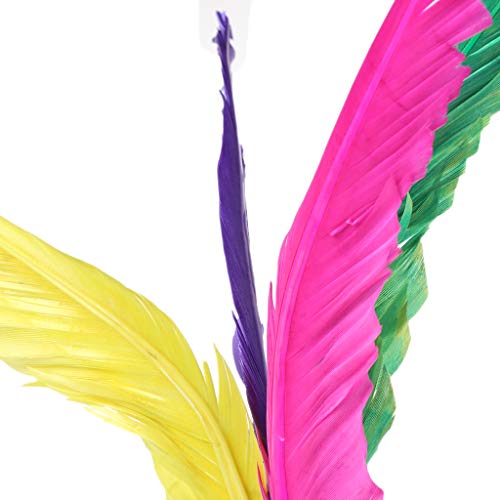 JERKKY Colorido Pluma Chino Jianzi pateando Shuttlecock Fitness Deporte Juguete Juego pie