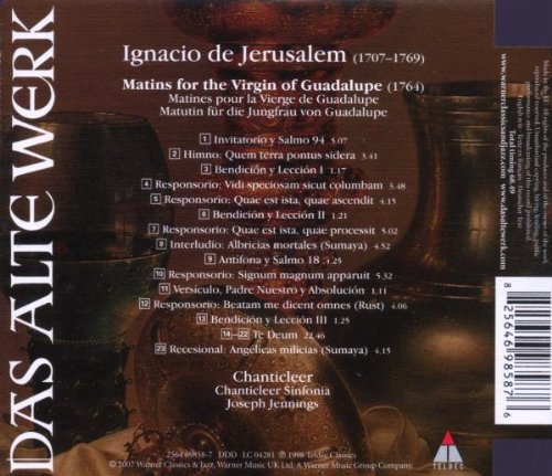 Jerusalem: Maitines Para La Virgen De Gu