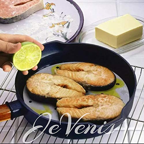 JeVenis 200 PCS Air Fryer Pergamino Papel Air Fryer Accesorios Papel Perforado Sin blanquear Air Fryer Liners